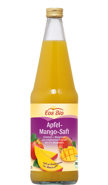 Bio Apfel-Mango-Saft