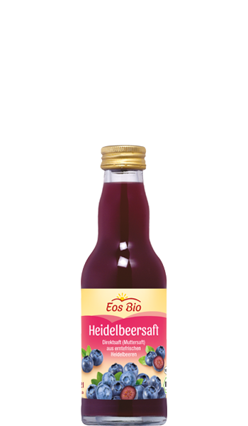 Bio Heidelbeersaft