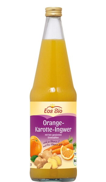 Bio Orange-Karotte-Ingwer