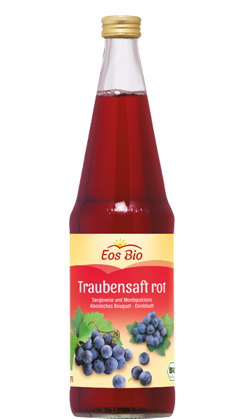 Bio Traubensaft rot
