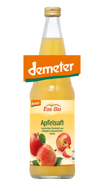 Demeter Apfelsaft naturtrüb