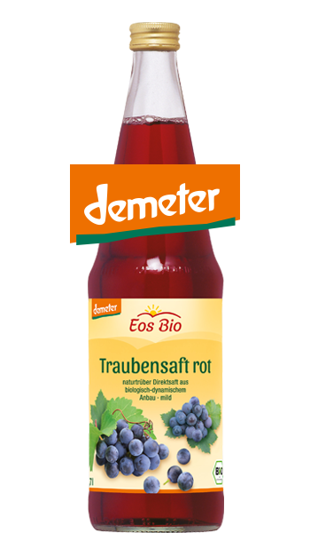 Demeter Traubensaft rot